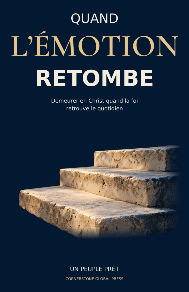 Quand l’émotion retombe — Demeurer en Christ quand la foi retrouve le quotidien. Un Peuple Prêt.